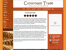 Tablet Screenshot of crossroadstrade.com